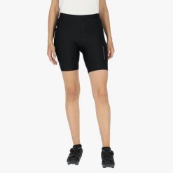 Krótkie Legginsy Kolarstwo Kobieta Core Oddychający. Czarne legginsy SWEDEMOUNT, bez wzorów, z materiału, krótkie. Za 209.99 zł.