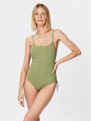 Roxy Strój kąpielowy ERJX103518 Zielony. Zielone stroje jednoczęściowe Roxy, bez wzorów, z syntetyku. Za 219.99 zł.