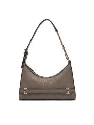 Guess Torebka HWPD96 30180 Brązowy. Brązowe listonoszki Guess, z aplikacjami, ze skóry, bez dodatków. Za 289.99 zł.