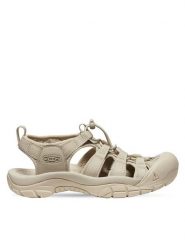 Keen Sandały Newport H2 1027353 Beżowy. Brązowe sandały Keen, bez wzorów, z materiału, sportowe, bez obcasa, bez zapięcia. Za 399.99 zł.