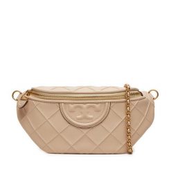Saszetka nerka Tory Burch. Brązowe nerki i saszetki Tory Burch, bez wzorów, bez dodatków. Za 1,509.00 zł.