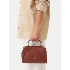 Torebka Beverly Hills Polo Club. Brązowe torebki klasyczne Beverly Hills Polo Club, bez wzorów, bez dodatków. Za 189.99 zł.