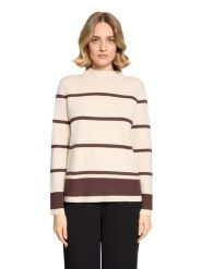 Betty Barclay Sweter w kolorze beżowym rozmiar: 48. Brązowe swetry Betty Barclay, bez wzorów, bez ramiączek. Za 229.95 zł.