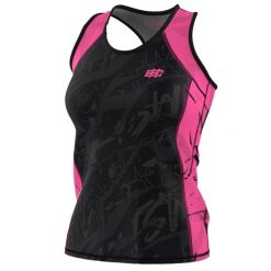 Koszulka sportowa damska bez rękawów Tank top EXTREME HOBBY NEO. Czerwone topy sportowe EXTREME HOBBY, xs, bez wzorów, z elastanu, na fitness i siłownię. Za 149.00 zł.