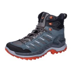LOWA buty średnie INNOVO GTX MID. Brązowe buty trekkingowe Lowa, z materiału, bez zapięcia. Za 871.61 zł.