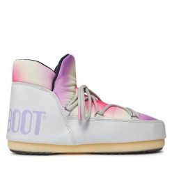 Śniegowce Moon Boot. Szare śniegowce Moon Boot, bez wzorów, bez zapięcia. Za 899.99 zł.