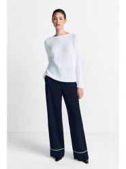 Rich & Royal Sweter w kolorze białym rozmiar: XS. Białe swetry Rich & Royal, xs, bez wzorów, z bawełny, bez ramiączek. Za 214.45 zł.