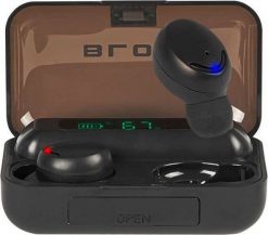 Słuchawki Blow Słuchawki BTE500 Earbuds BLACK. Czarne słuchawki douszne Blow. Za 43.98 zł.