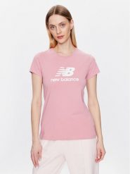 New Balance T-Shirt Essentials Stacked Logo WT31546 Różowy Athletic Fit. Czerwone t-shirty New Balance, xs, bez wzorów, z bawełny, bez kołnierzyka, bez ramiączek. Za 149.99 zł.