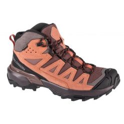 Buty Salomon X Ultra 360 Ltr Mid Gtx 475710 pomarańczowe. Brązowe buty trekkingowe z gore-texu, bez zapięcia. Za 843.29 zł.
