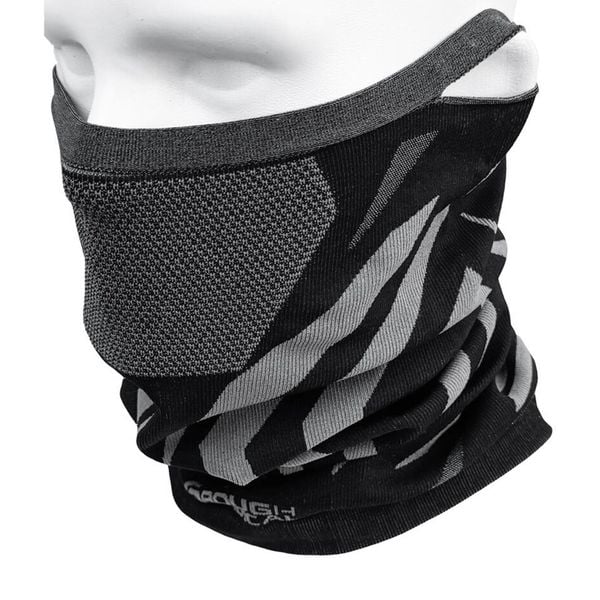 Komin termoaktywny bezszwowy Rough Radical Soul. Czarne szaliki i kominy ROUGH RADICAL, na zimę, bez wzorów, sportowe. W wyprzedaży za 41.93 zł.