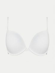 Guess Biustonosz push-up O3RC17 KBBU1 Biały. Białe biustonosze Guess, z aplikacjami, z bawełny. Za 199.99 zł.