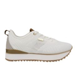 Buty sportowe damskie Lee Cooper LCW-25-03-3356LA białe. Białe buty treningowe bez wzorów, z gumy, bez zapięcia. Za 292.84 zł.