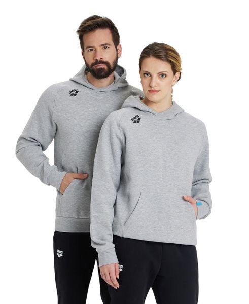 Bluza Arena Team Hooded Sweat Panel z kapturem. Szare bluzy z kapturem Arena, m, bez wzorów, z bawełny, z kapturem, do pływania. Za 293.99 zł.