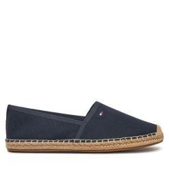 Espadryle Tommy Hilfiger. Niebieskie espadryle Tommy Hilfiger, bez wzorów, bez obcasa. Za 169.99 zł.
