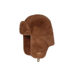 Czapka damska Barts Lucerne. Brązowe czapki zimowe Barts, bez wzorów, z futra. Za 255.05 zł.