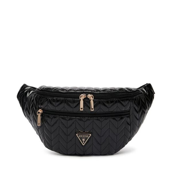 Nerka Guess. Czarne nerki i saszetki Guess, z aplikacjami, bez dodatków. Za 450.99 zł.