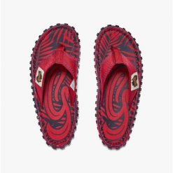 Japonki GUMBIES ISLANDER FLIP-FLOPS UNISEX. Czerwone japonki Gumbies, bez wzorów, sportowe. Za 94.99 zł.