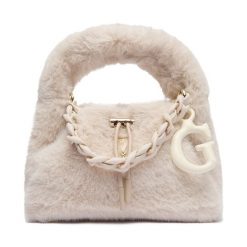 Torebka Guess. Brązowe torebki klasyczne Guess, z aplikacjami, klasyczne, bez dodatków. Za 209.99 zł.