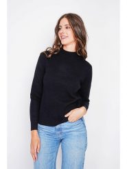 William de Faye Sweter w kolorze czarnym rozmiar: 34. Czarne swetry William de Faye, bez wzorów, klasyczne, bez ramiączek. Za 109.00 zł.