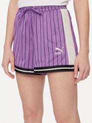 Puma Szorty sportowe T7 For The Fanbase 624345 Fioletowy Regular Fit. Fioletowe szorty sportowe Puma, bez wzorów, z syntetyku. Za 151.99 zł.