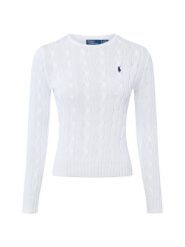 Polo Ralph Lauren Sweter damski z dzianiny Kobiety Bawełna niebieski jednolity, XL. Niebieskie swetry Polo Ralph Lauren, xl, bez wzorów, z bawełny, bez ramiączek. Za 989.95 zł.
