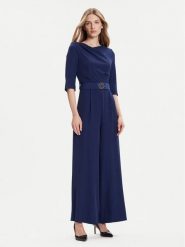 Rinascimento Kombinezon CFC0125314003 Granatowy Regular Fit. Niebieskie sukienki Rinascimento, xl, bez wzorów, z syntetyku, bez kołnierzyka, bez ramiączek. Za 499.99 zł.