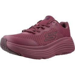Buty SKECHERS MAX CUSHIONING ENDEA Bordeaux. Czerwone buty do biegania Skechers, bez wzorów, z materiału, bez zapięcia, do biegania. Za 490.00 zł.
