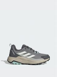Adidas Trekkingi Terrex Anylander Rain.Rdy Hiking Shoes JR6603 Szary. Szare buty trekkingowe adidas, bez wzorów, z materiału, bez zapięcia, trekkingowe. Za 369.99 zł.