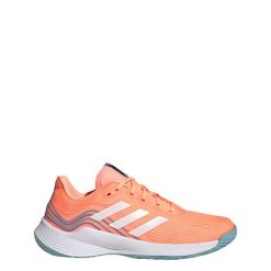 Buty do siatkówki damskie Adidas Novaflight Volleyball Shoes. Białe buty do biegania adidas, bez wzorów, z materiału, bez zapięcia, do biegania. Za 444.20 zł.