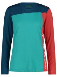 CMP Koszulka funkcyjna w kolorze czerwono-granatowo-morskim rozmiar: 42. Czerwone t-shirty sportowe CMP, s, bez wzorów, z materiału, bez ramiączek, outdoorowe. Za 131.60 zł.