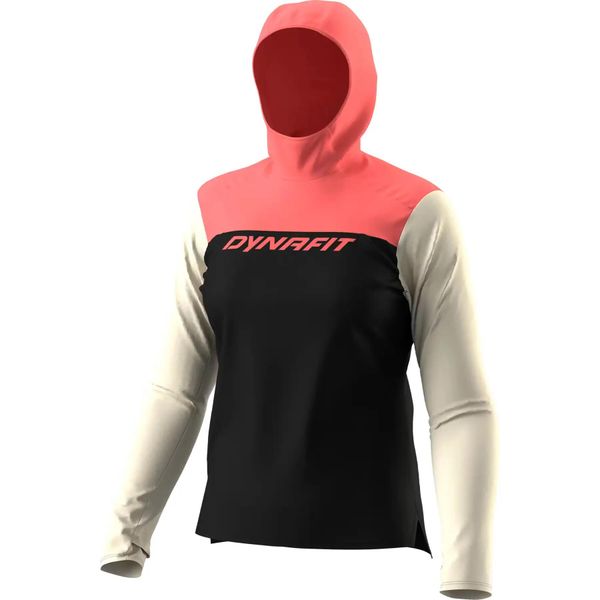 Bluza damska z kapturem Dynafit Traverse Sun. Brązowe bluzy Dynafit, m, bez wzorów, ze skóry, z kapturem. Za 398.15 zł.