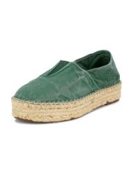 Natural world Espadryle w kolorze zielonym rozmiar: 42. Zielone espadryle Natural World, bez wzorów, bez obcasa. Za 127.65 zł.