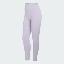 Legginsy All Me Rib. Czarne legginsy adidas, bez wzorów, z elastanu, eleganckie. Za 279.00 zł.