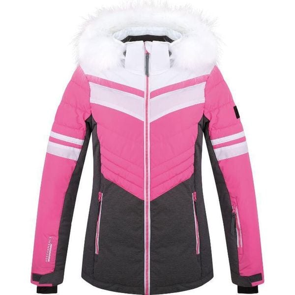 Glemo LOAP Orinna Kurtka narciarska damska M — wodoodporna. Czerwone kurtki narciarskie ZONE PERFECT, na zimę, m, bez wzorów, bez kaptura, narciarskie. Za 497.99 zł.