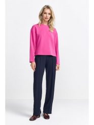 Rich & Royal Bluza w kolorze różowym rozmiar: L. Różowe bluzy Rich & Royal, l, bez wzorów, bez kaptura. Za 154.43 zł.