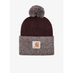 Czapka zimowa damska Carhartt Lookout Hat - deep wine. Brązowe czapki zimowe Carhartt, bez wzorów, sportowe. Za 87.99 zł.