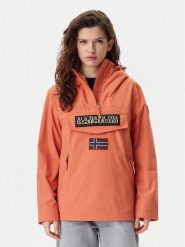 Napapijri Kurtka anorak Rainforest NP0A4G7F Pomarańczowy Regular Fit. Brązowe kurtki Napapijri, l, bez wzorów, z syntetyku, bez kaptura. Za 969.99 zł.