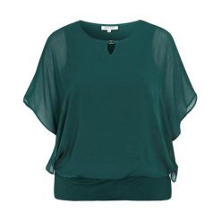 Zhenzi Bluzka Enid ciemnozielony female zielony 46/48 (M). Zielone bluzki Zhenzi, m, bez wzorów, eleganckie, bez kołnierzyka, bez ramiączek. Za 189.00 zł.