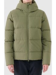 4F Kurtka narciarska w kolorze khaki rozmiar: XS. Brązowe kurtki narciarskie 4f, m, bez wzorów, z puchu, bez kaptura, narciarskie. Za 187.07 zł.