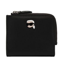 Portfel KARL LAGERFELD. Czarne portfele KARL LAGERFELD, bez wzorów. Za 339.99 zł.