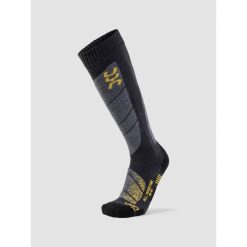 Ski All Mountain Socks. Czarne skarpetki sportowe Uyn, bez wzorów, narciarskie. Za 89.99 zł.