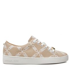 Tenisówki MICHAEL Michael Kors. Brązowe trampki MICHAEL Michael Kors, bez wzorów, bez zapięcia. Za 459.99 zł.