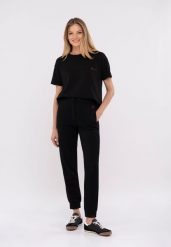 Joggery dresowe, Comfort Fit, N-ZEN. Spodnie dresowe Volcano, bez wzorów, z bawełny, klasyczne. Za 129.99 zł.