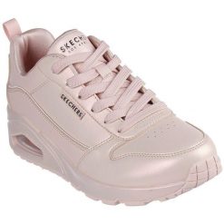 Buty sportowe damskie Skechers Uno Galactic Gal. Czerwone buty sportowe lifestyle Skechers, bez wzorów, z syntetyku, sportowe, bez zapięcia. W wyprzedaży za 490.00 zł.