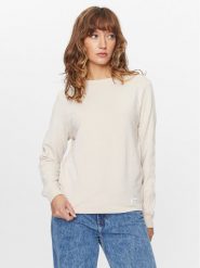 Tommy Hilfiger Bluza UW0UW04872 Beżowy Regular Fit. Brązowe bluzy Tommy Hilfiger, xs, bez wzorów, bez kaptura. Za 219.99 zł.