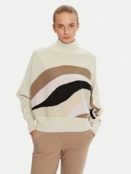 Marella Sweter Finito 2423366262 Różowy Relaxed Fit. Czerwone swetry Marella, s, bez wzorów, z wełny, bez ramiączek. Za 679.99 zł.
