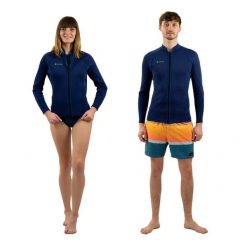 Kurtka dla obu płci - neopren 2-2mm. Czarne kurtki HANA OUTDOORS, l, bez wzorów, z materiału, klasyczne, bez kaptura. Za 359.99 zł.
