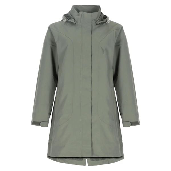 Parka dla kobiet Pro-X Elements Clarissa. Zielone płaszcze PRO-X ELEMENTS, m, bez wzorów, z materiału, z kapturem. Za 551.50 zł.