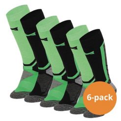 Skarpety snowboardowe Xtreme, 6 par, Multi Zielony. Zielone skarpetki XTREME SOCKSWEAR, bez wzorów. Za 499.99 zł.